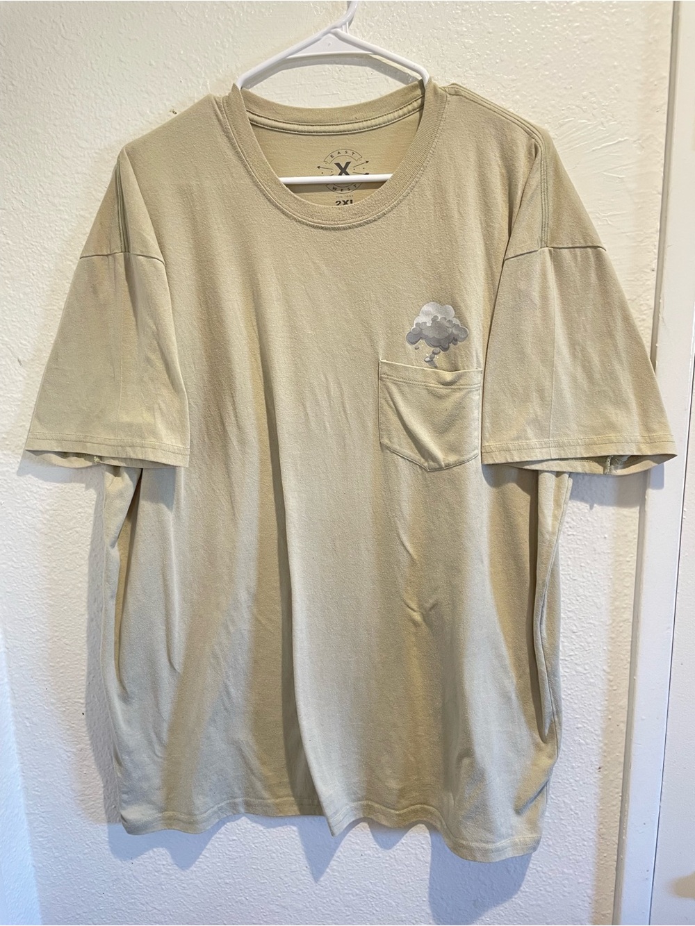💨 East X West Stoner Earth Pocket Tee | Men’s 2XL | Hidden Graphic 🤫